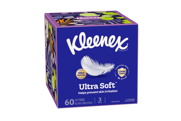 Kleenex® Ultra Soft™ Facial Tissues - Cube Box