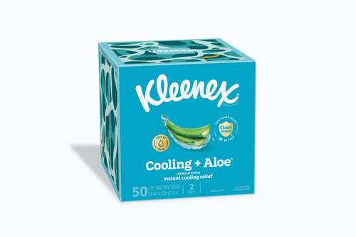 Kleenex® Cooling + Aloe™ Facial Tissues
