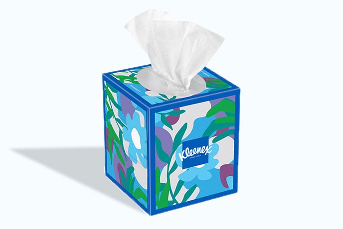 Kleenex® Perfect Fit Facial Tissue Cylinders