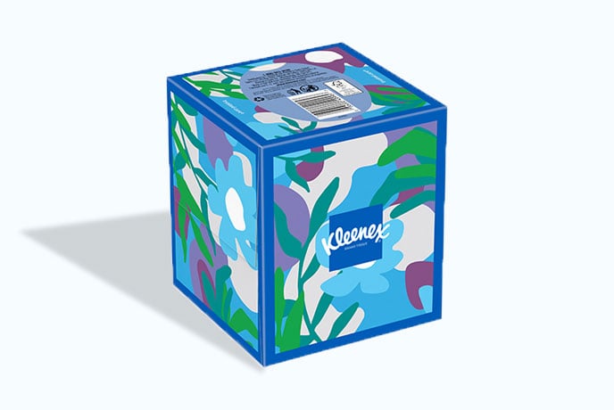 Kleenex® Perfect Fit Facial Tissue Cylinders