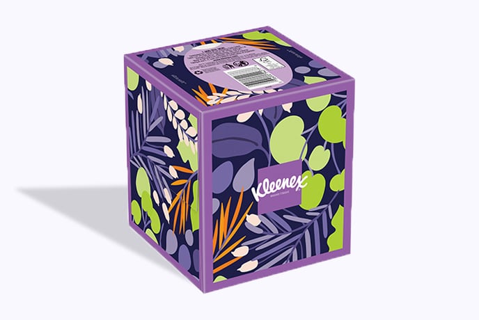 Kleenex® Ultra Soft™ Facial Tissues - Cube Box