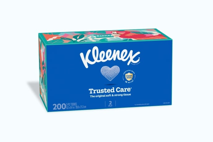 Kleenex® Trusted Care® Facial Tissues - Rectangular Box