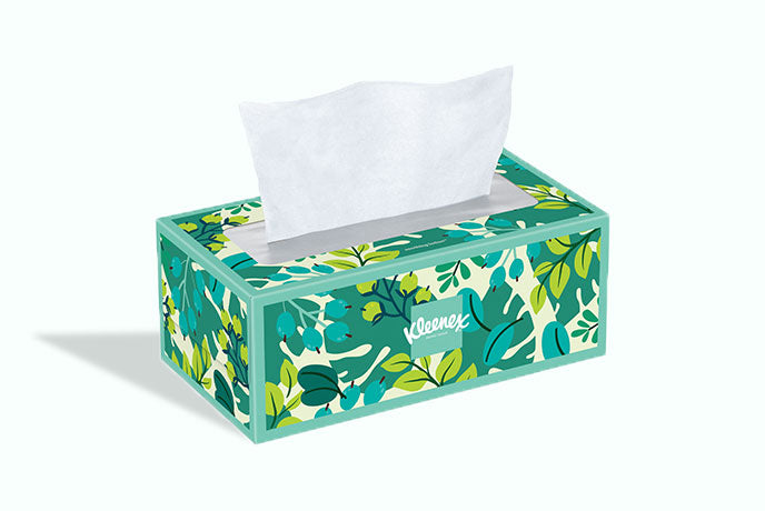 Kleenex® Lotion Facial Tissues - Rectangular Box