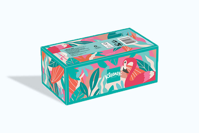 Kleenex® Trusted Care® Facial Tissues - Rectangular Box