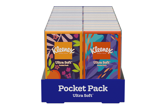 Kleenex® On-The-Go Ultra Facial Tissues - Pocket Pack