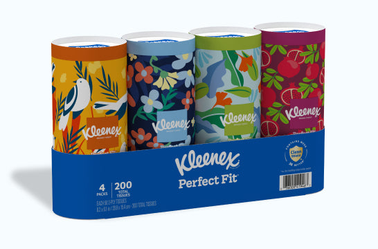 Kleenex® Perfect Fit Facial Tissue Cylinders