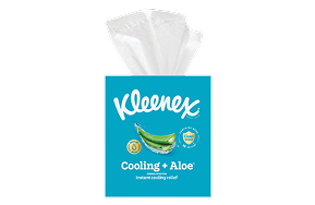Kleenex® Cooling + Aloe™ Facial Tissues